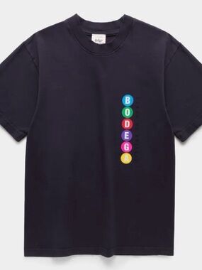 Bodega Multi-Color Dot Logo T-Shirt - Men’s